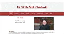 Desktop Screenshot of catholic-kenilworth.org